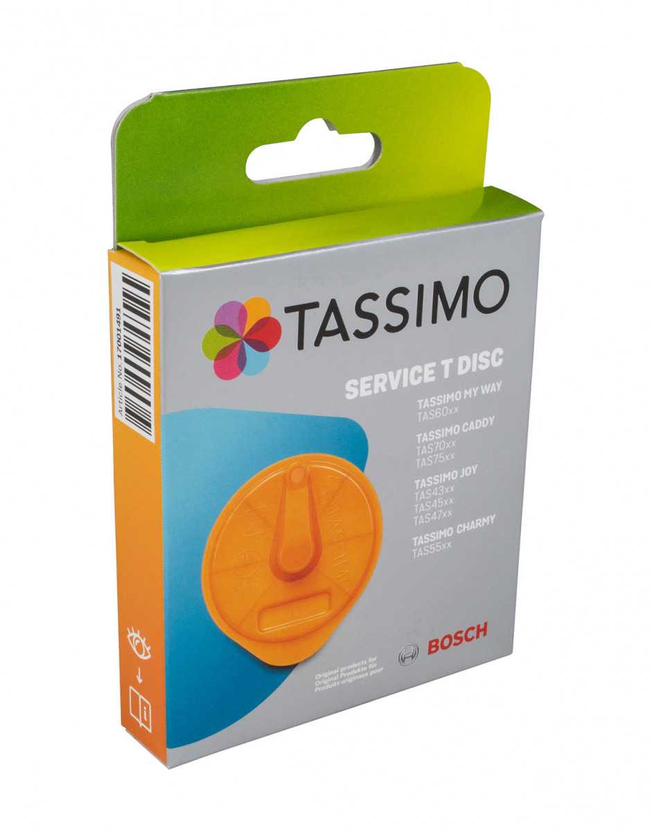 576837 Cервисный T DISC для приборов TASSIMO, оранжевый 576837 Cервисный T DISC для приборов TASSIMO, оранжевый