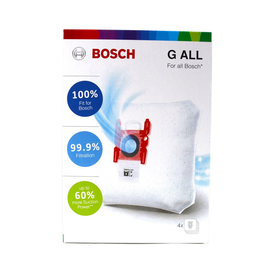 Мешки-пылесборники Bosch PowerProtect, тип "G ALL", 4 шт Мешки-пылесборники Bosch PowerProtect, тип "G ALL", 4 шт